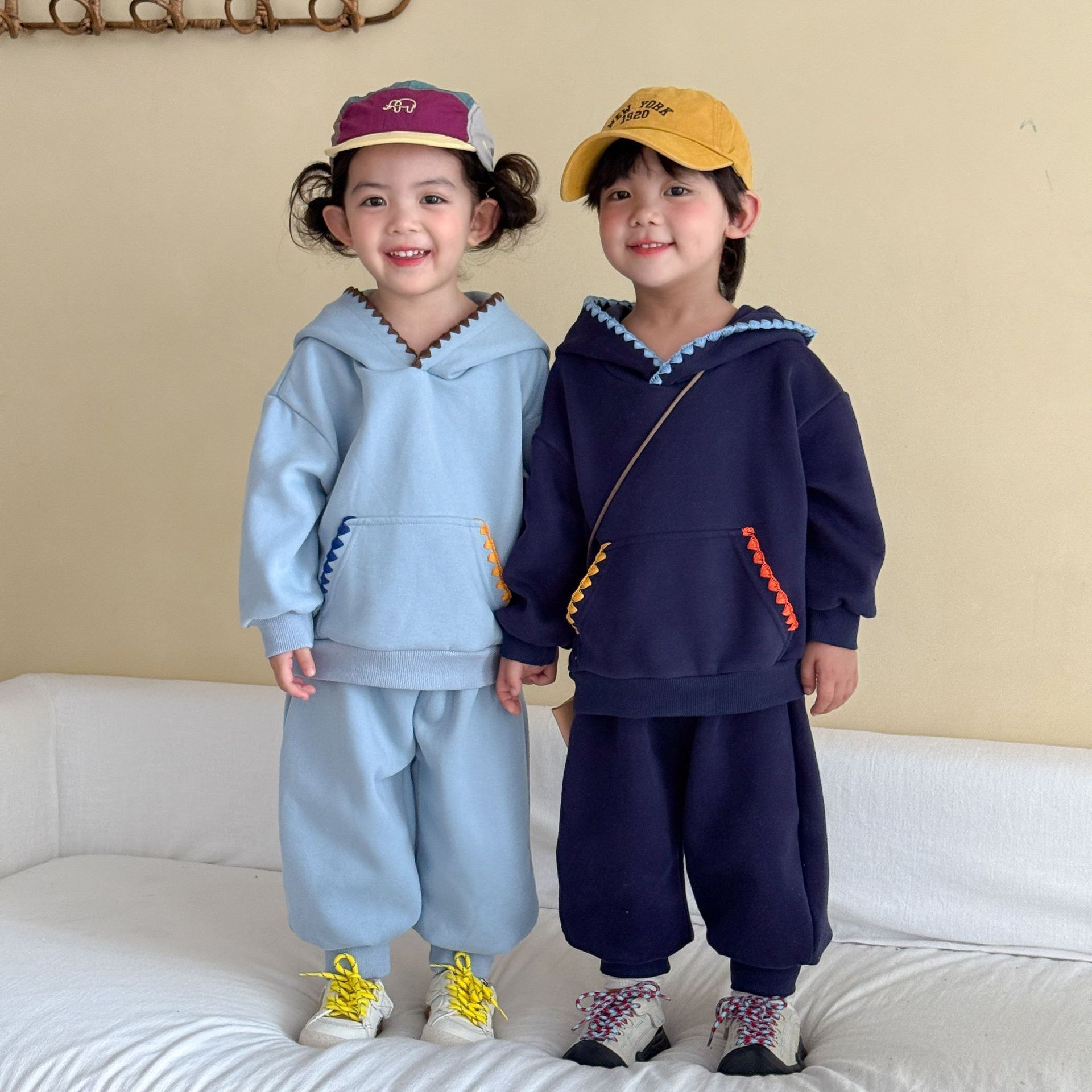 Running Gear Kids - 2026 Sonbahar Yeni Çocuklar Uzun Kollu