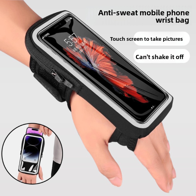 Running Gear Essential - Unisex Spor Koşu Bilek Çantası Dış