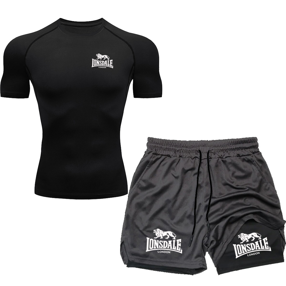 Running Jogging Gear - LONSDALE Erkek Çok Cepli Şort Plaj