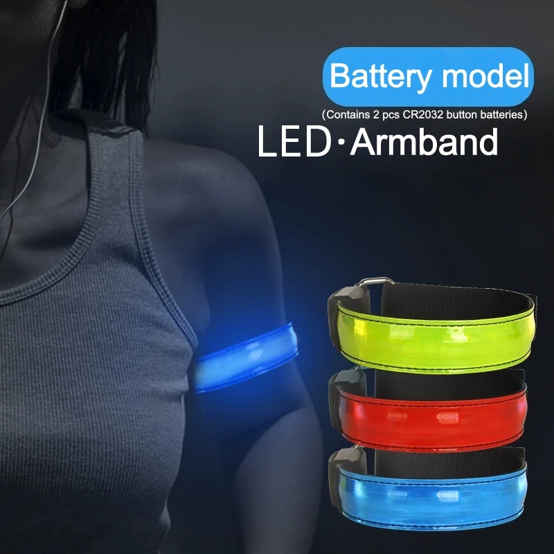 Running Jogging Gear - LED Işıklı Kol Bandı Gece Koşu