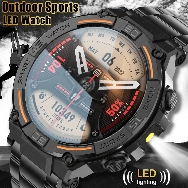Gps Running Watch - Açık Hava Askeri Sağlam Akıllı Saat