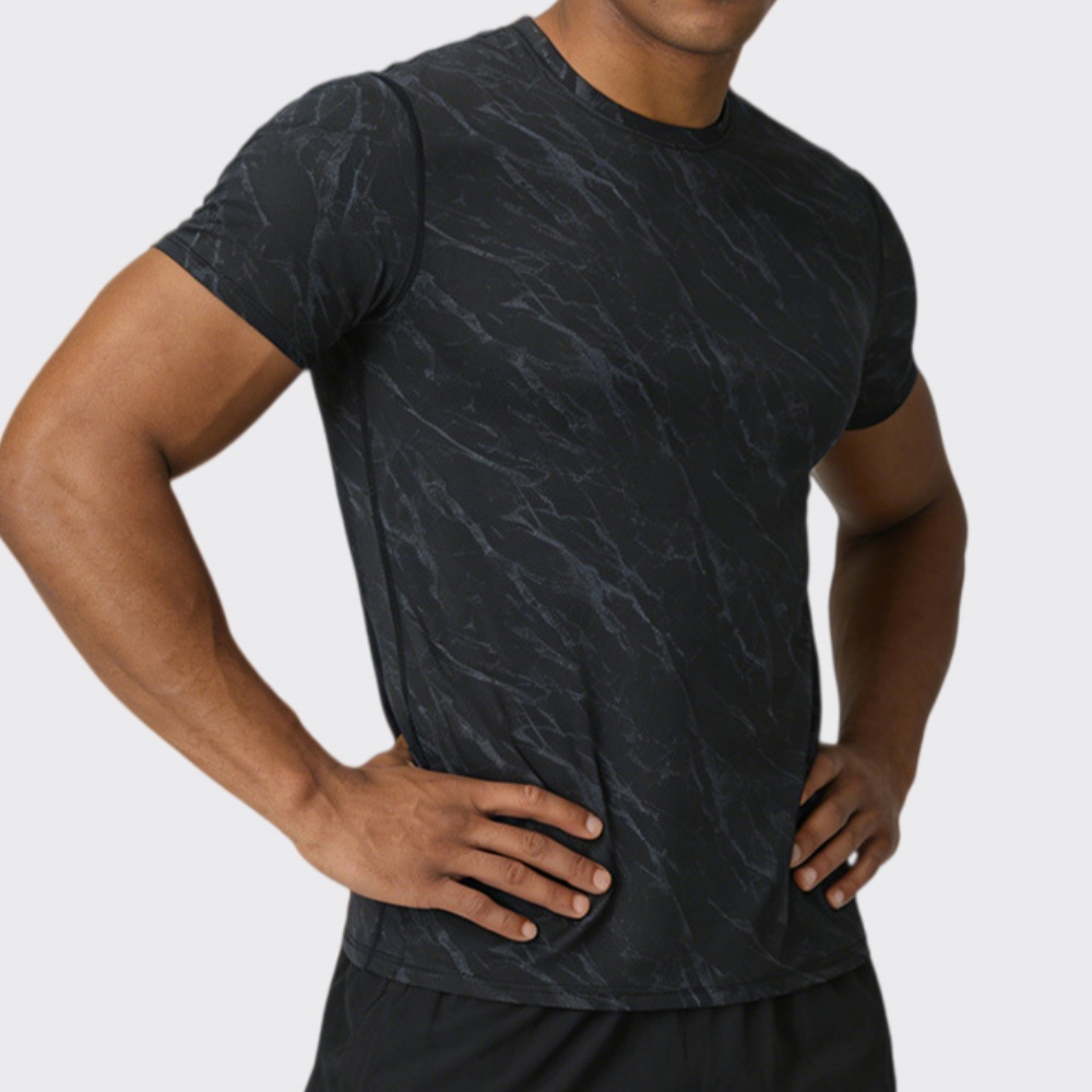 Running Gear Winter - Yaz erkek Çabuk Kuruyan Spor T-Shirt
