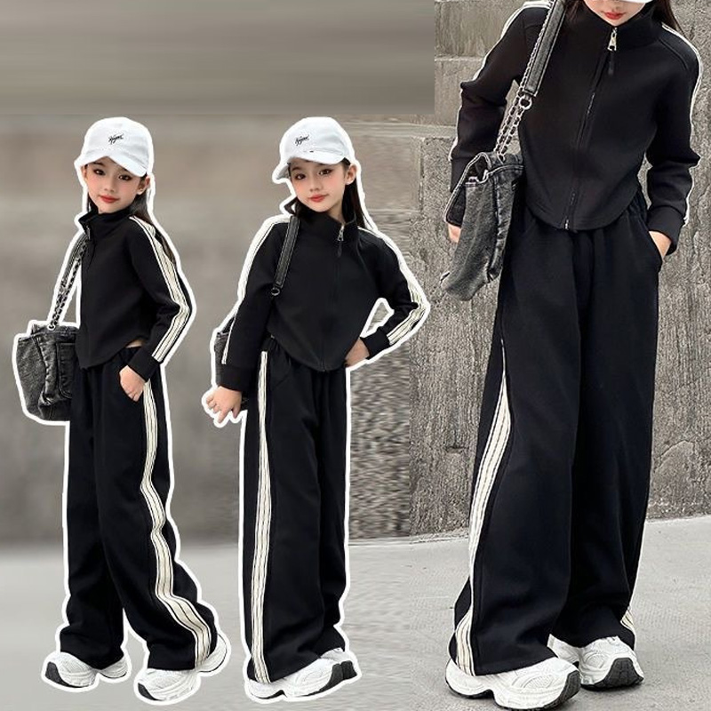 Running Gear Kids - 5-14Year Kızlar Spor Takım Elbise Sonbahar
