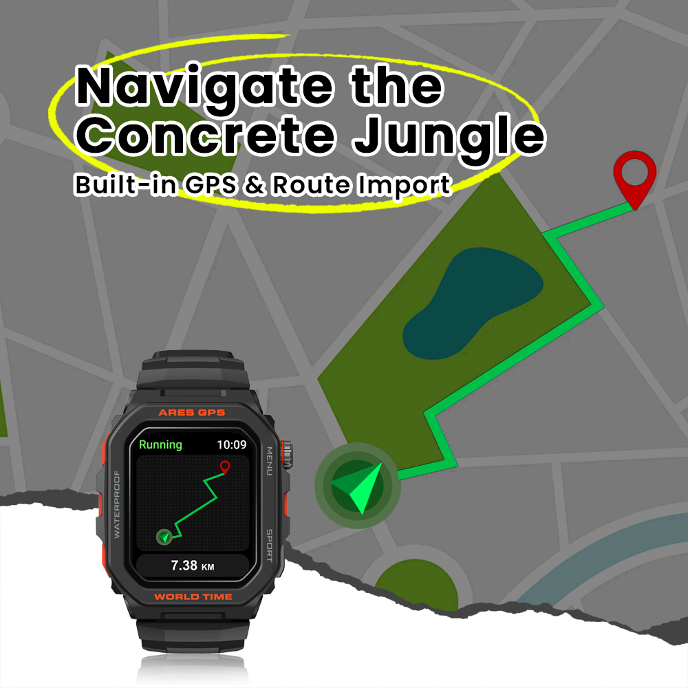 Yeni Zeblaze Ares GPS Akıllı S - Gps Running Watch incelemesi ve fiyatı