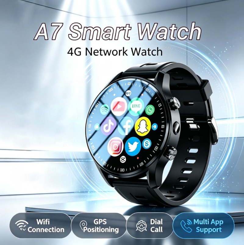 Android A7 Akıllı Saat, Arama  - Gps Running Watch incelemesi ve fiyatı