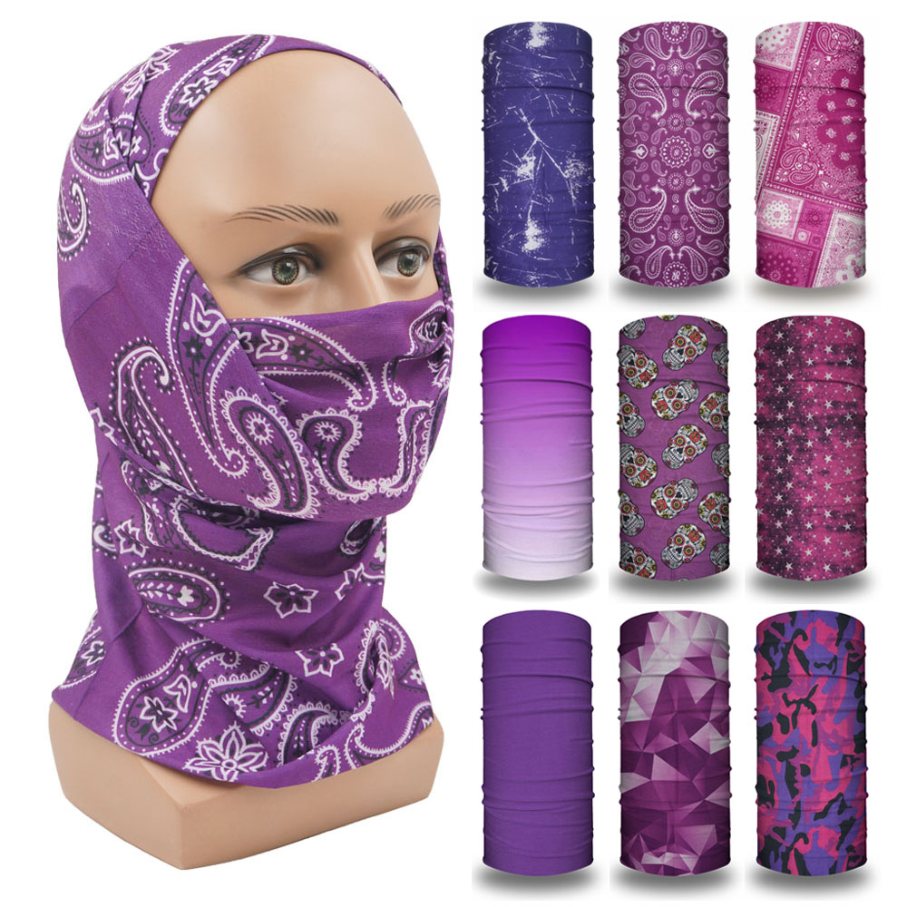 Mor Balaclava Kadın Koşu Kamp  - Running Gear Headband incelemesi ve fiyatı