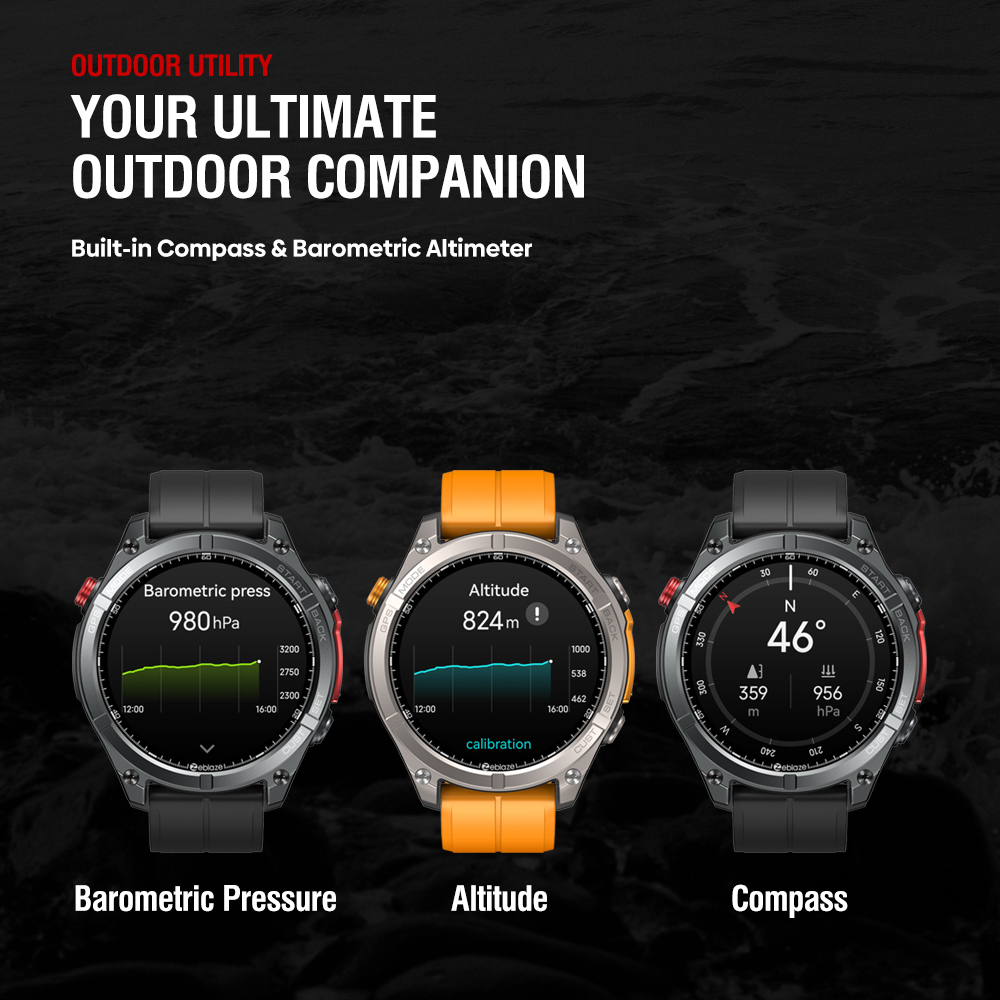 YENI Zeblaze Stratos 4 GPS Akı - Gps Running Watch incelemesi ve fiyatı
