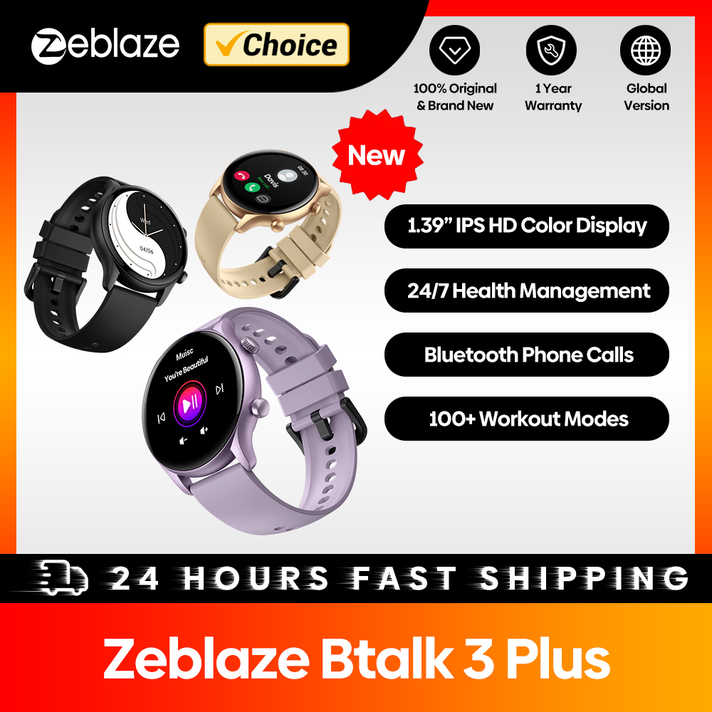 Yeni Zeblaze Btalk 3 Plus Sesl - Gps Running Watch incelemesi ve fiyatı